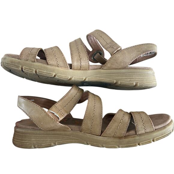 Baretraps Women's Cindy Brown Strappy Sandals - Picture 2 of 4